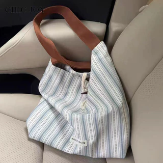 Túi đeo vai nữ sang trọng JOY phong cách mới thời trang sức chứa lớn túi vải thông thường