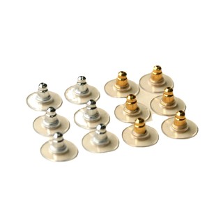 Phim không đổi màu cấp thực phẩm, nút tai Frisbee, nút tai, mũ tai, DIY bông tai, trang sức tai, vật liệu bông tai bán buôn, túi may mắn