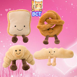 Bct Bánh Mì Dễ Thương Sang Trọng Đồ Chơi Sáng Tạo Croissant Baguette Búp Bê Mềm Đồ Chơi Nhồi Bông Bánh Mì Đồ Chơi Trang Trí Nhà Cửa Quà Tặng Dễ Thương Cho Bạn Gái Và Trẻ Em Quà Tặng Sinh Nhật Quà Tặng Giáng Sinh
