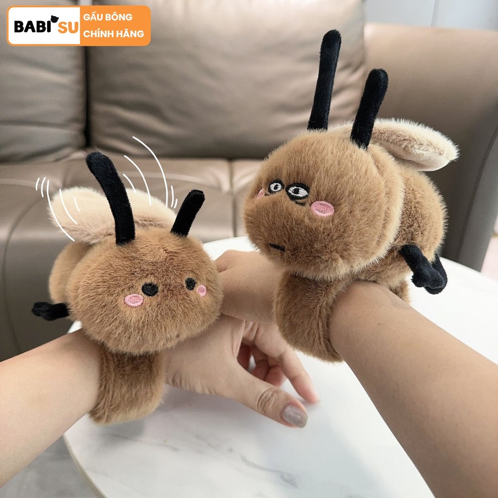 Vòng Tay Gián Tiểu Cường Cute Gấu Bông Đeo Tay Gián Tiểu Cường Vô Tri [ Kéo Vẫy Cánh + Có Mùi Thơm ]