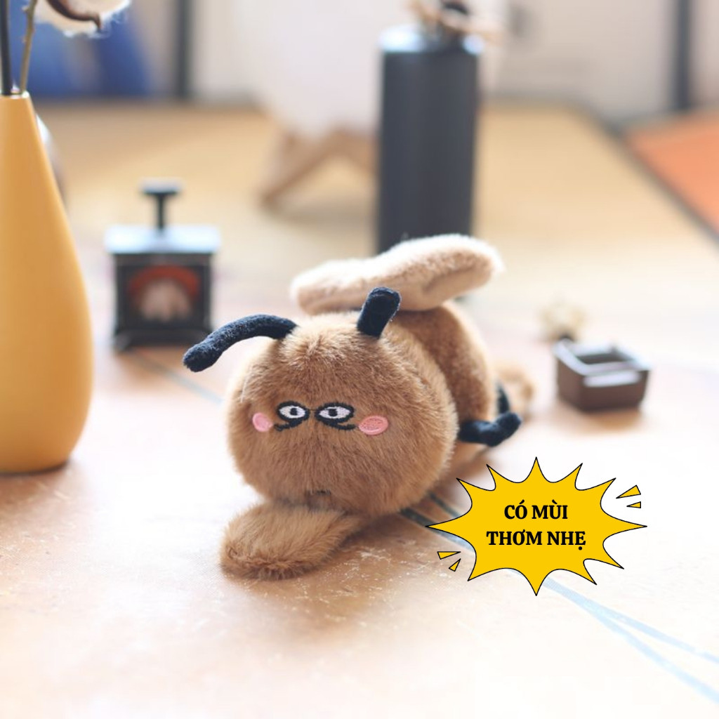 Vòng Tay Gián Tiểu Cường Cute Gấu Bông Đeo Tay Gián Tiểu Cường Vô Tri [ Kéo Vẫy Cánh + Có Mùi Thơm ]