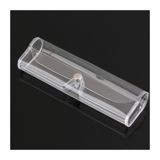 Hộp Đựng Kính Mắt Mềm Hình Chữ Nhật Trong Suốt Nhựa PVC Kính Mát Hộp Nút Đóng Cho Kính Mát Kính Mắt Bút Chì Chìa Khóa