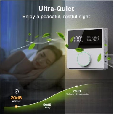 Máy lọc không khí Máy lọc không khí cầm tay cho gia đình Máy tạo Ion âm Máy làm mát không khí Ion Máy tạo Ozone cho phòng ngủ Nhà vệ sinh