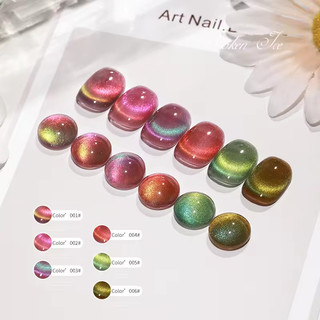 ANNIES Keo sơn móng tay Dopamine 10ML 丨 2025 Xuân Hè 丨 Keo sơn móng tay mắt mèo pha lê hai màu