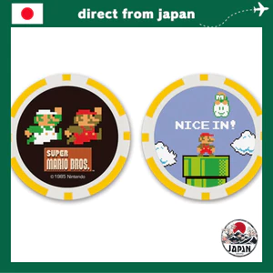 Marker đánh dấu bóng golf Super Mario Bros – Mario & Luigi dạng chip (Model SMMC004)
