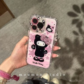 Độc Đáo Da Báo In Hình Ngôi Sao Đen Quần Áo Mèo Thích Hợp iPhone16promax15 Ốp Điện Thoại 14 Phong Cách Mới 13