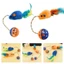 Interactive Plush Mouse Cats Toy Bells Stimulate Instincts Playtimes