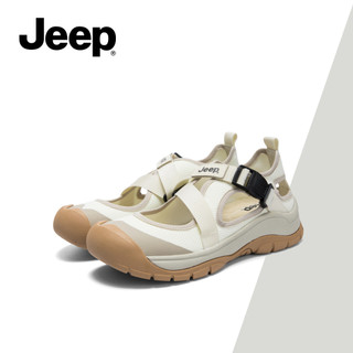 Xăng đan Thể Thao Mới Mùa Hè Jeep Nữ - Đế Mềm Thoải Mái Xăng đan Mary Jane Cho Mặc Ngoài Trời