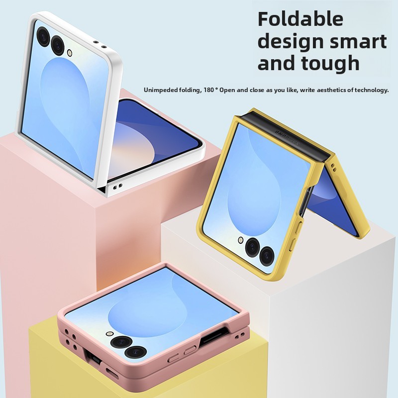 Ốp điện thoại Candy Cute Skin Feel cho Samsung Z Flip 7 FE 6 5 4 3 Flip7 Flip6 Flip5 Flip4 5G Vỏ bảo vệ mỏng
