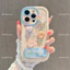 Ốp 3D iPhone 16 15 14 13 12 11 Pro Max 7 8 Plus XR XS MAX Chống Sốc Dây Đeo Họa Tiết Hoạt Hình Dễ Thương Cho VNPF02 15
