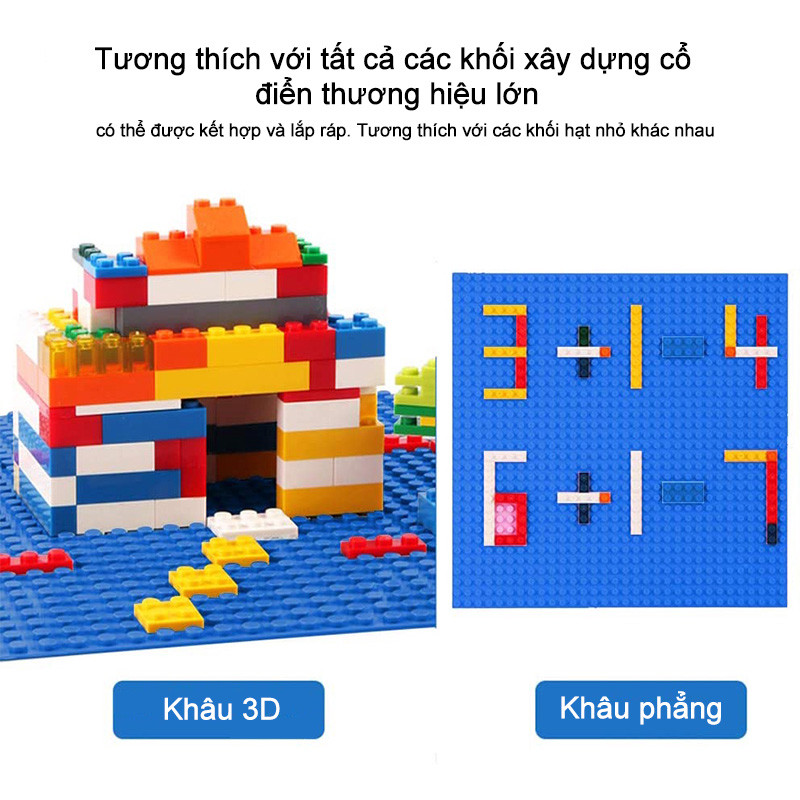 Đế xếp gạch base 50x50 – Lắp ráp chắc chắn, tương thích nhiều loại gạch và mô hình