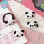Sund Hoạt Hình Dễ Thương Sang Trọng Gấu Trúc Co Giãn Tóc Cho Nữ Cô Gái Hình Động Vật Buộc Kẹp Phụ Kiện Tóc VN