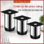 Chân kệ chân ghế sofa inox chân bàn có điều chỉnh độ cao（Với vít）-TOOLIX