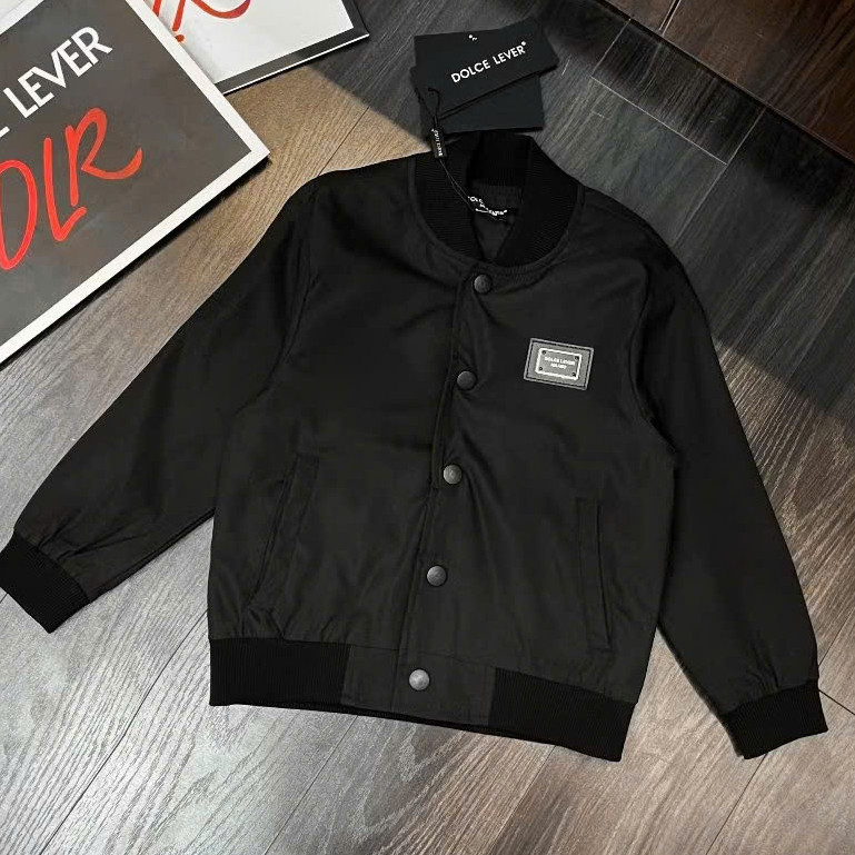 Áo Bomber Cúc Bấm Dê Gà Logo Vuông Sắt KCloset Áo Khoác Khuy Bấm Gió Dù 2 Lớp Dày Dặn Dáng Rộng Nam Nữ NA947