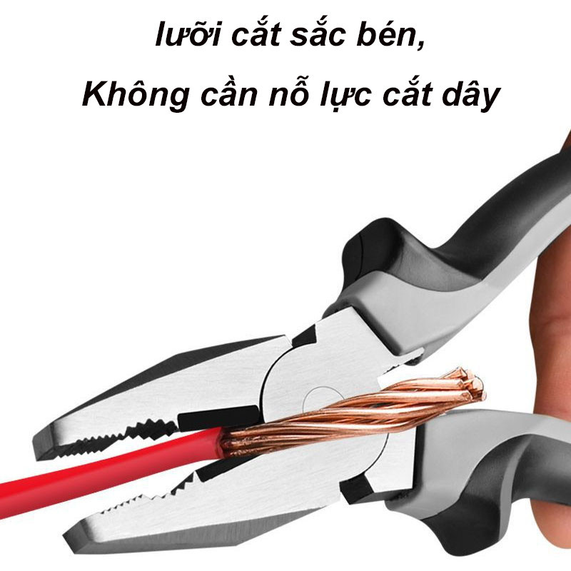 Kìm mũi kim，Kìm vát，Kìm dây,Kìm nhọn, kìm đa năng cao cấp,Thoải mái khi chạm vào và cạnh sắc nét