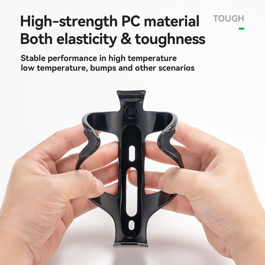 ROCKBROS Lồng bình nước xe đạp PC nhựa nhẹ bền, giá đỡ nước cho xe đạp đường/núi/gấp