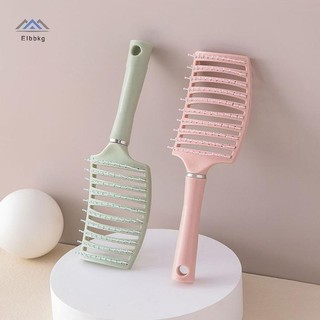 ELBBKG Detangle Bàn chải tóc nữ Lược chải tóc ướt Bàn chải Massage da đầu Lược chải tóc Dụng cụ làm tóc Dụng cụ làm tóc mới