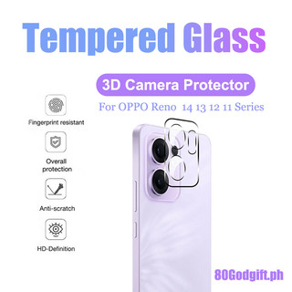 Kính Cường Lực 8K Bảo Vệ Camera Cho OPPO Reno14 F 9H Kính Ống Kính Cho OPPO Reno 14F 13F 12F 11F 14 13 12 11 Pro Bảo Vệ Toàn Diện Kính Máy Ảnh 3D