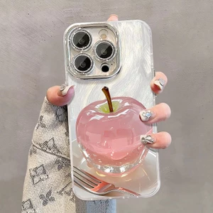 Ốp lưng iPhone Bảo vệ camera quả táo Cho iPhone 16 Promax 15 11 12 13 14plus xr xsmax 16plus
