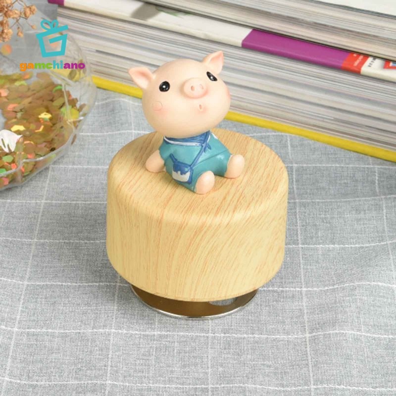Gamchiano Hộp Âm Nhạc Bằng Gỗ Đế Đồng Hồ Cổ Điển Đế Âm Nhạc Cho Đám Cưới Gia Đình