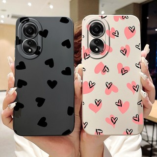 Dành Cho OPPO A78 4G CPH2565 / A78 5G CPH2483 Vỏ Hoạt Hình Mèo Thỏ Dễ Thương OppoA78 Vỏ Điện Thoại Silicon Mềm Bảo Vệ Ống Kính