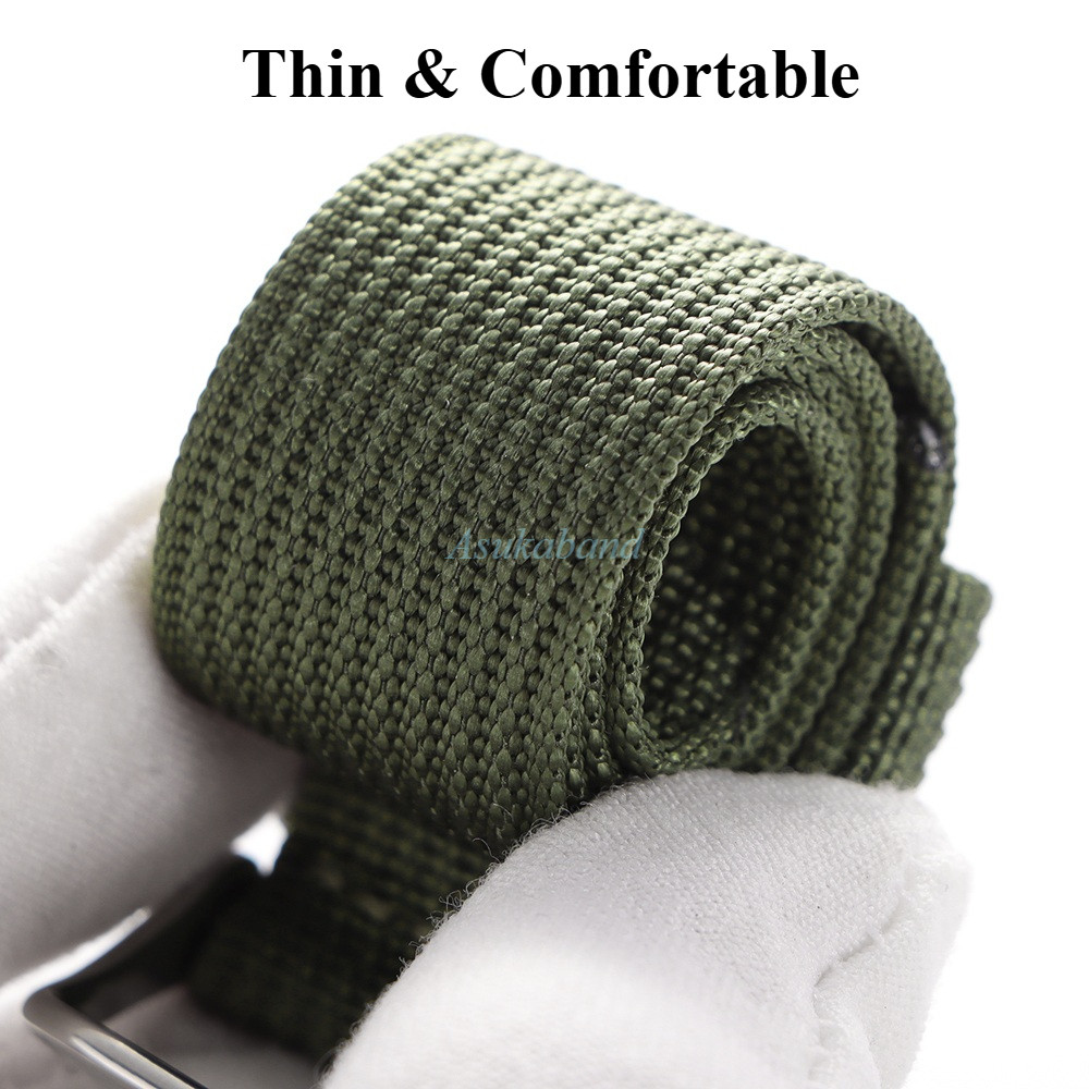 Vòng Đơn NATO Dây Đeo Đồng Hồ 18mm 20mm 22mm ZULU Nylon Vải Đồng Hồ Phong Cách Quân Sự Một Vòng Đồng Hồ Vòng Tay Cho Seiko 5 Diver Lặn Nam Nữ Thể Thao