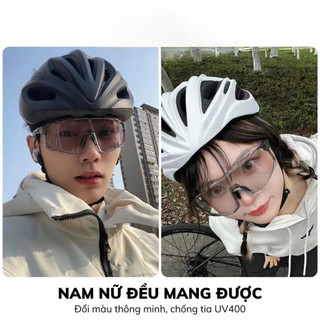 MOTEX đổi màu phối kính đi đêm nam nữ bảo vệ mắt chống tia uv bụi đi đường mưa kính thể thao chạy bộ