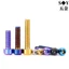 TC4 Chất liệu hợp kim titan Đầu côn Vít Torx Bên trong Xe đạp Phụ tùng sửa đổi xe máy Côn Trụ cột Đầu màu Bu lông M6M8M10