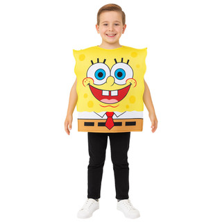 Trang Phục Hóa Trang Trẻ Em SpongeBob & Patrick Ngôi Sao, Halloween Hoạt Hình Linh Vật, Trang Phục Sân Khấu Tiệc