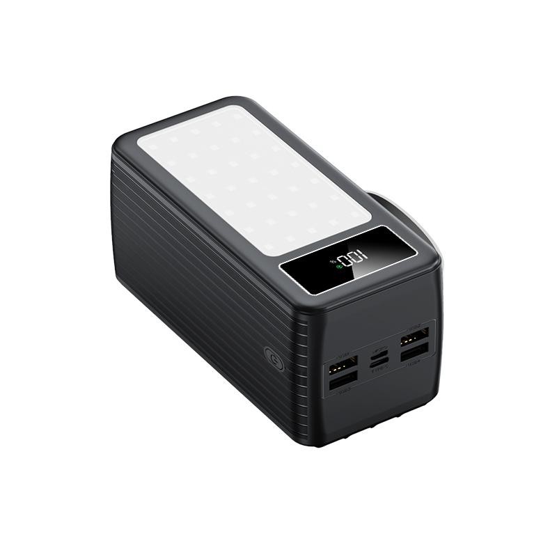 Sạc Dự Phòng 50000mAh tích hợp đèn pin, Dung lượng cực khủng, sạc được nhiều thiết bị