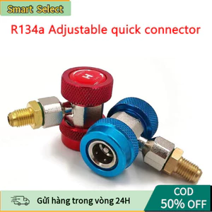 【COD】Bộ Chuyển Đổi Nối Nhanh Điều Hòa Ô Tô – Đầu Cắm Nhanh Nạp Gas Cao/Thấp Áp Màu Đỏ Xanh