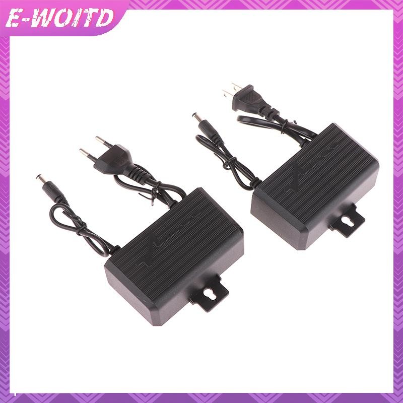 E-WOITD AC / DC 12V 2A 24W EU US Cắm Camera Quan Sát Nguồn Điện Adapter Ngoài Trời Chống Thấm Nước Sạc Cho Camera Quan Sát Video E-WOITD