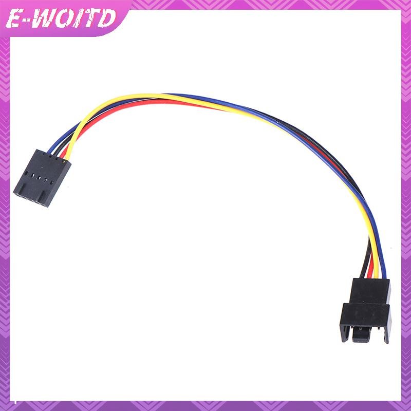 E-woitd 1 5Pin Sang 4Pin Quạt Kết Nối Bộ Chuyển Đổi Cáp Nối Dài Dây Laptop HNVN