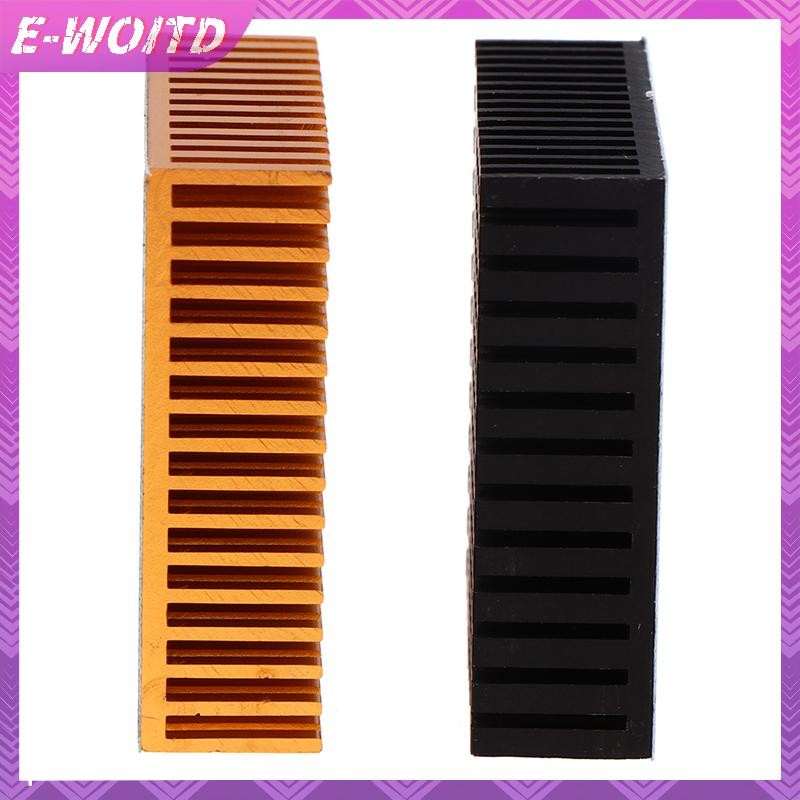 E-WOITD 50 * 50 * 15MM Bảng Tản Nhiệt Nhôm Tản Nhiệt CPU Power IC Chip Tản Nhiệt HNVN