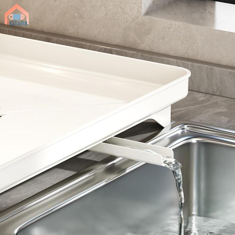 Giá phơi bát đĩa, Dụng cụ sắp xếp và lưu trữ nhà bếp, Giá đỡ cốc bằng thép không gỉ để lọc quầy bếp Giá bát đĩa 2 tầng