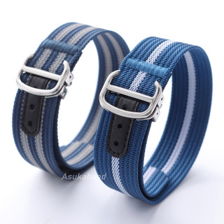 20mm Dây NATO Vải Đồng Hồ Cho OMEGA Seamaster De Ville Tank Panthere Nylon Nam Nữ
