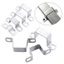 Thẻ ống ITRUMPET Ohm, Kẹp ống thắt chặt hệ thống nước Kẹp ống lưng ngựa, Khóa buộc chặt bằng thép không gỉ 304 bền hình chữ U Hình chữ U Hình chữ U Ống tròn họng