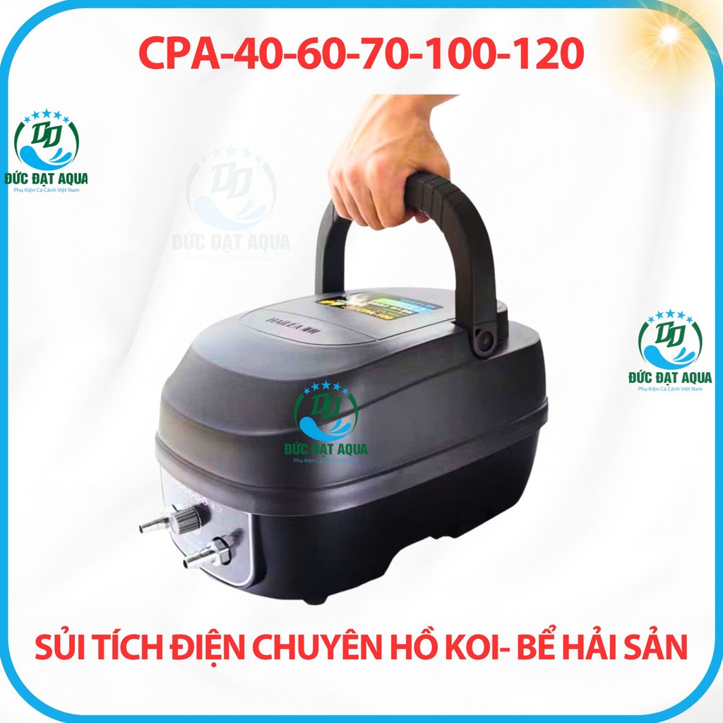Sủi tích điện hồ Koi hồ cá- bể hải sản CPA-40-60-70-100-120-Sau khi ngắt điện có thể chạy 9-10 tiếng 6