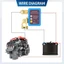 Công tắc cắt pin YRBWD, với công tắc ngắt kết nối pin 12V điều khiển từ xa, phụ kiện ô tô Công tắc điều khiển ô tô 240A