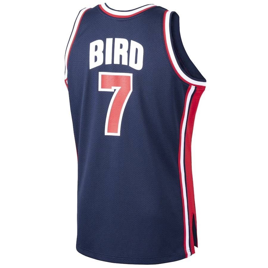 Jersey Bóng Rổ Chính Hãng Larry Bird Đội Tuyển Mỹ 1992, Phù Hợp Cho Người Lớn Và Trẻ Em