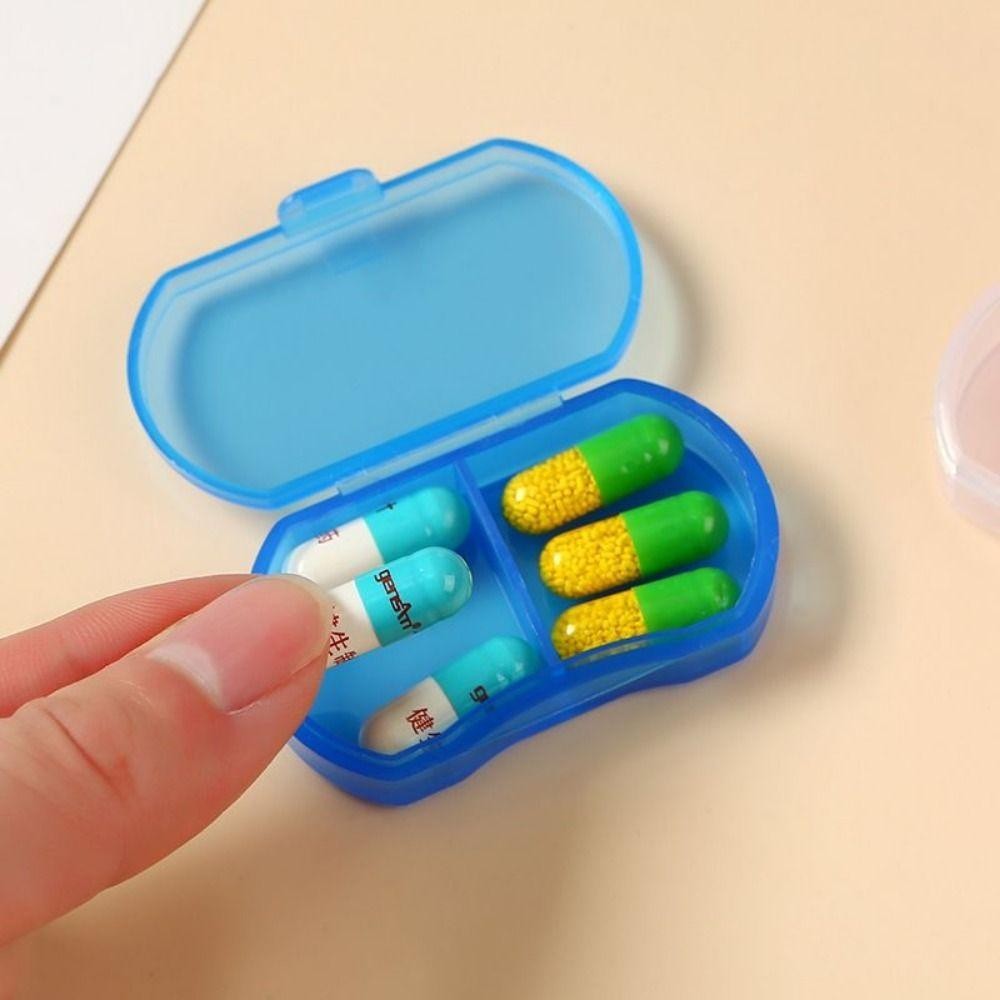 Hộp đựng thuốc Mini thiết kế gắn kín JIMMYCHOOEC, chống bụi di động, nắp an toàn