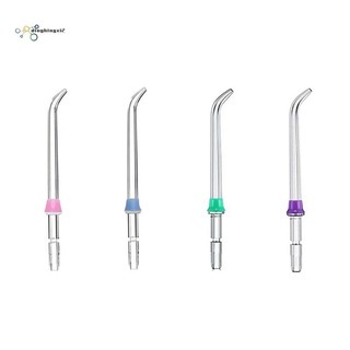 Flosser Vòi Phun Vệ Sinh Răng Miệng Phụ Kiện Cho Waterpik WP-100 WP-450 WP-250 Nicefeel Flycat FC168 Waterpulse V300, 4 CÁI
