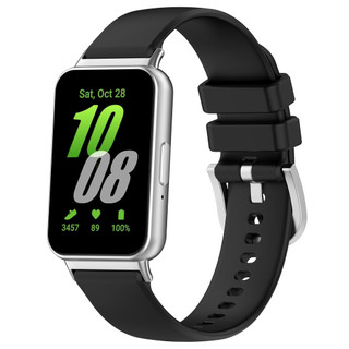 Dây đeo silicon có khóa bạc cho Samsung Galaxy Fit 3 fit3 có đầu nối