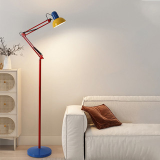 AIMI MACARON LED CÁNH TAY DÀI ĐÈN SÀN PHÒNG KHÁCH ĐÈN SÀN DỌC MEMPHIS PHÒNG NGỦ VĂN PHÒNG TRANG TRÍ KHÍ QUYỂN ĐÈN