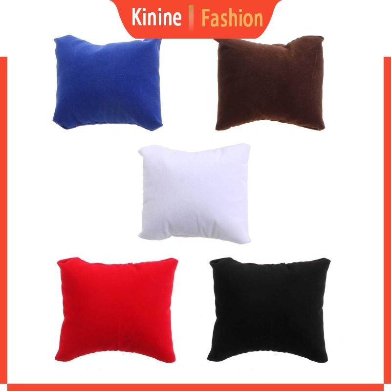 Kin 10 Chiếc Nhung Vòng Tay Gối Nhiều Màu Trang Sức Gối Đồng Hồ Vòng Tay Đệm