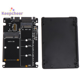 [Keepcheer] NGFF To SATA 3 HDD Enclosure MSATA SSD Adapter M.2 SATA Protocol Adapter Board [Mới]