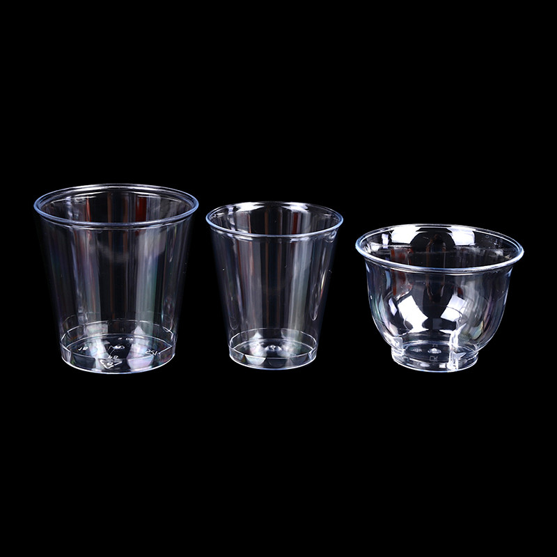 Zthome 30 / 36 / 50 Chiếc Nhựa Trong Suốt Thủy Tinh Thạch Cốc Plastique Tumblers HOT