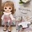 Áo len búp bê EDIWANY, 2 kiểu Quần áo búp bê trắng, Phụ kiện quần áo thời trang chất lượng cao 1 / 11 ob11 Búp bê / 1 / 12 Búp bê Bjd