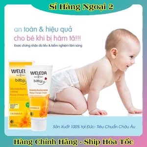 Kem chống hăm, kem dưỡng da Weleda Đức hữu cơ CAO CẤP (chuẩn Đức) Organic BIO -Nội địa Đức Đủ Bill