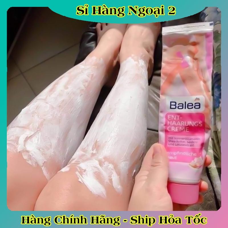 Kem tẩy lông Balea Đức an toàn cho mọi vùng da